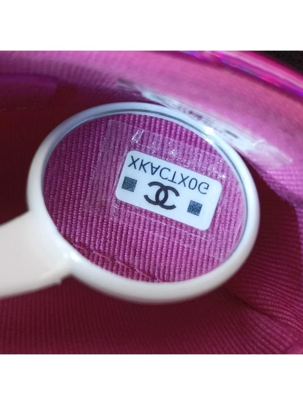Chanel Quilted CC Logo Years Rose Red Patent